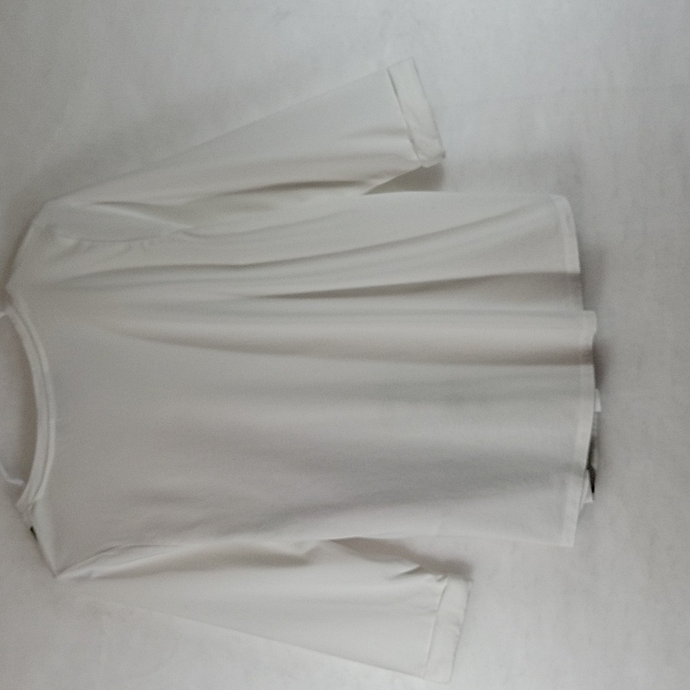 CHICO'S Floral 3/4 Sleeve Tee Size Chico's 1 - Picture 8 of 10